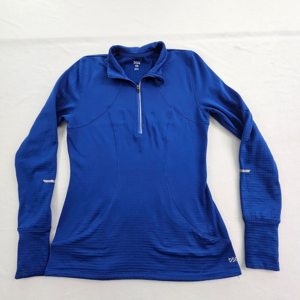 Dick's Sporting Goods Blue Long Sleeve Collared 1/4 Zip Jacket Women's XS